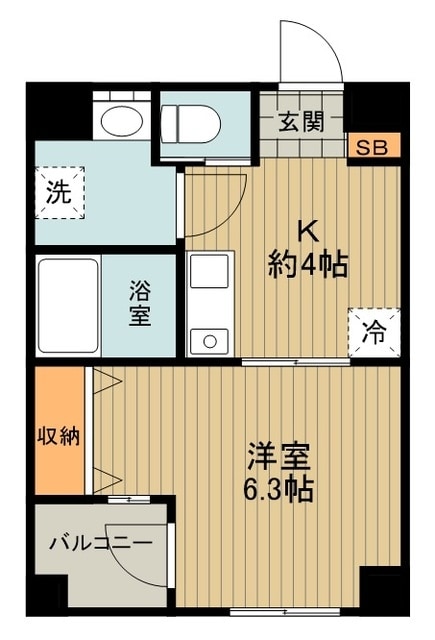 プログレスの物件間取画像