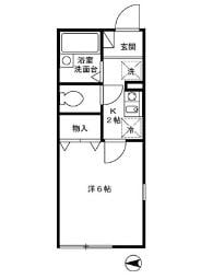 アムール壱番館の物件間取画像