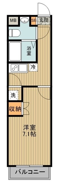 Beverly Homes 下赤塚の物件間取画像