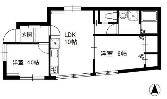 アベニュー中板橋の物件間取画像