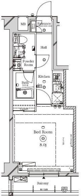 ラフィスタ本蓮沼の物件間取画像
