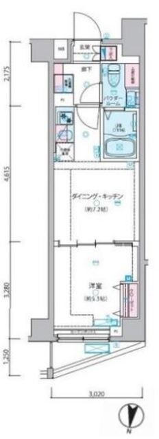 ジェノヴィア練馬春日町スカイガーデンの物件間取画像