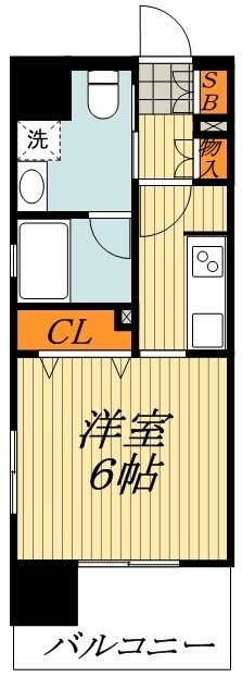 パークキューブ板橋本町の物件間取画像