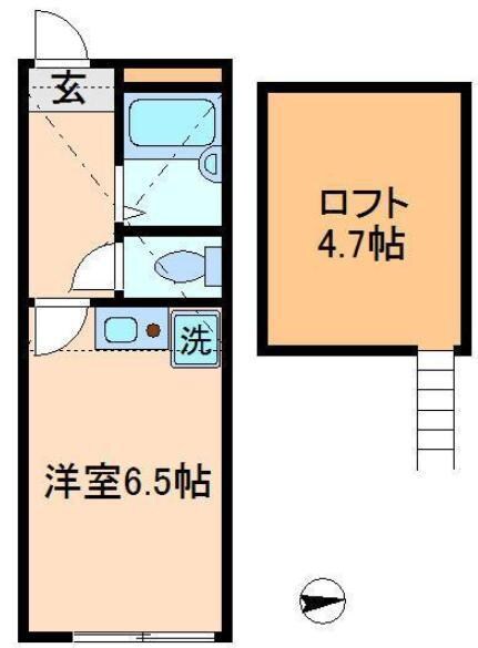 物件間取画像
