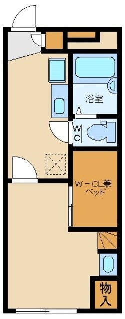 レオパレス明和第２の物件間取画像