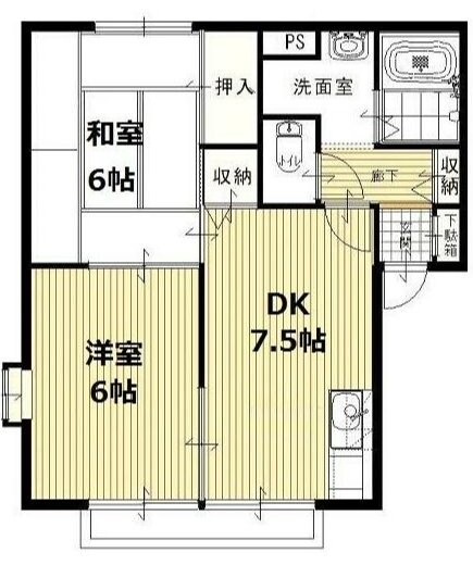 パナポートIIの物件間取画像