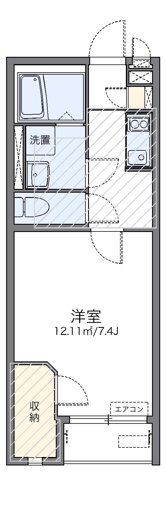 レオネクストセレッサIIIの物件間取画像