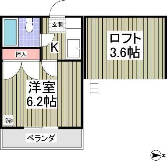 ダリアの物件間取画像