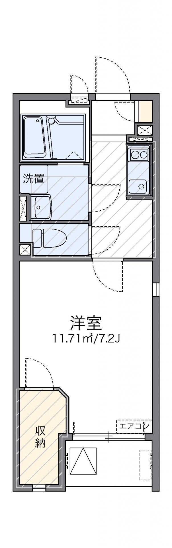 レオネクストシャインの物件間取画像