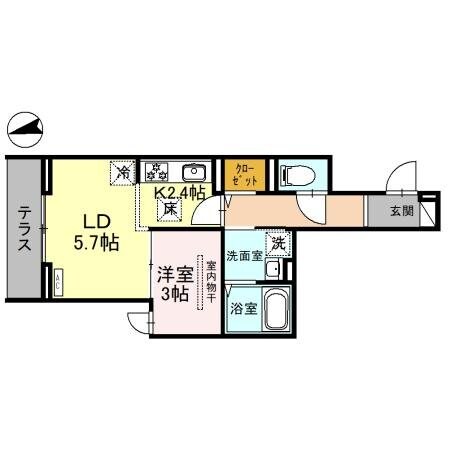 D-Sereno仙波町の物件間取画像