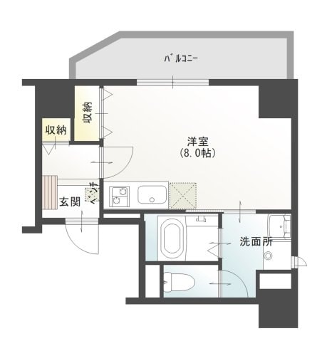 ＲＩＳＥ脇田本町IIの物件間取画像