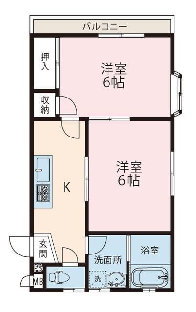 シックフジスリーの物件間取画像