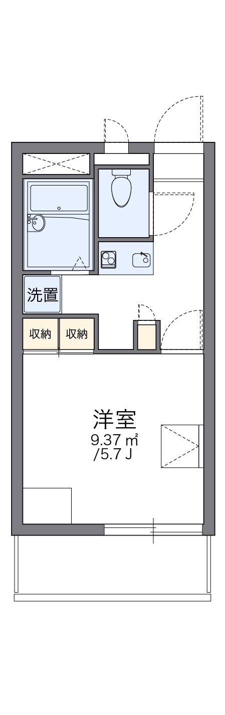 レオパレスシュテルンの物件間取画像