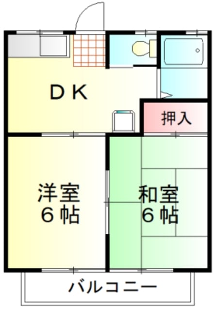 昭和コーポ第５の物件間取画像