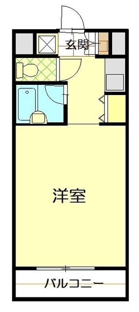 伊勢原八番館の物件間取画像