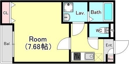 ジーメゾン狭山入間川の物件間取画像