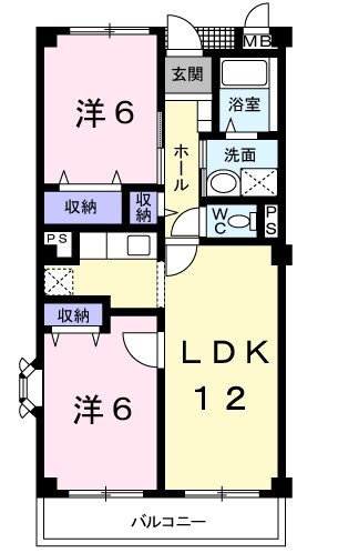 富士シャルマンの物件間取画像