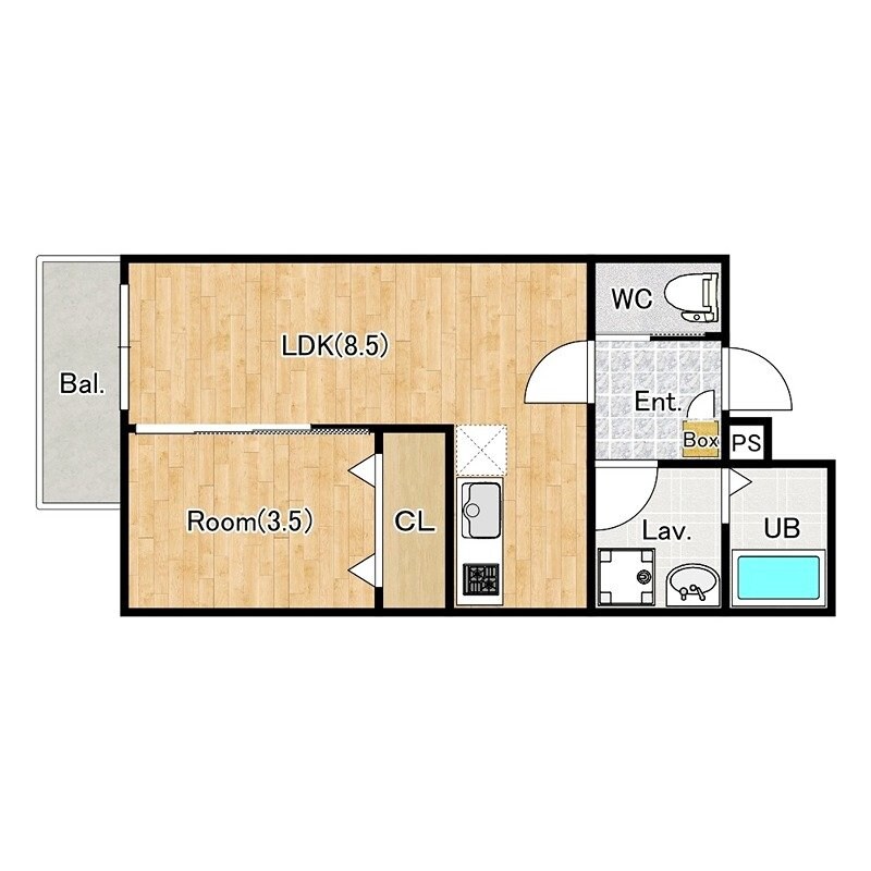 （仮称）川越市大袋新田７７１Ｄ棟　Ｚ－ＭＡＩＳＯＮの物件間取画像