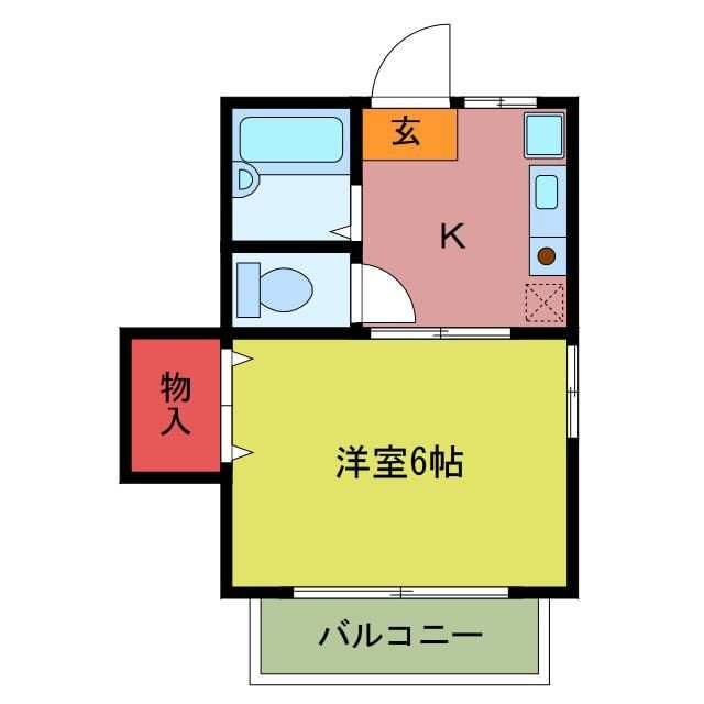 小林マンションの物件間取画像