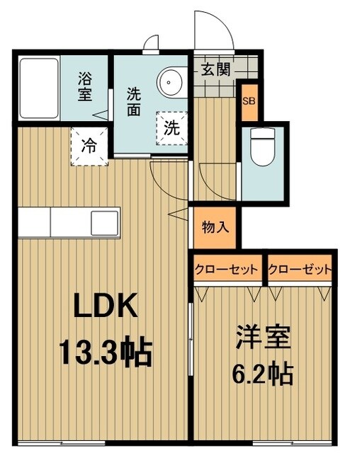 ニュータウン瑞穂Ａの物件間取画像