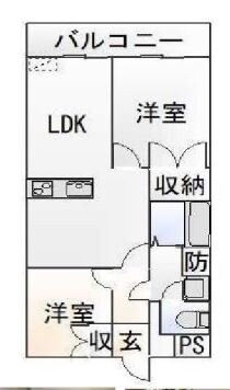 コートヒルズ鶴ヶ島の物件間取画像