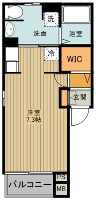 フロント・メゾンｍの物件間取画像