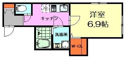 ミーディア本郷の物件間取画像