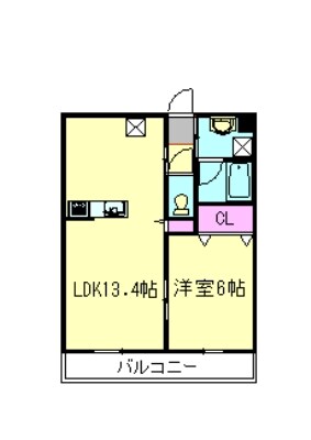 アリエッタの物件間取画像
