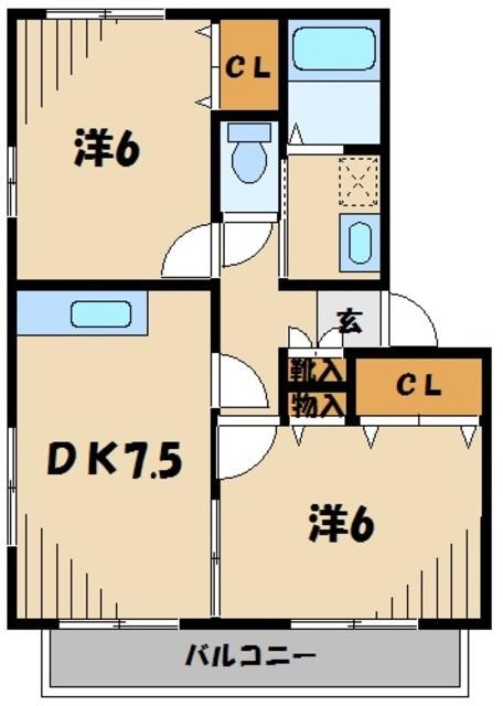 サンモールＮの物件間取画像