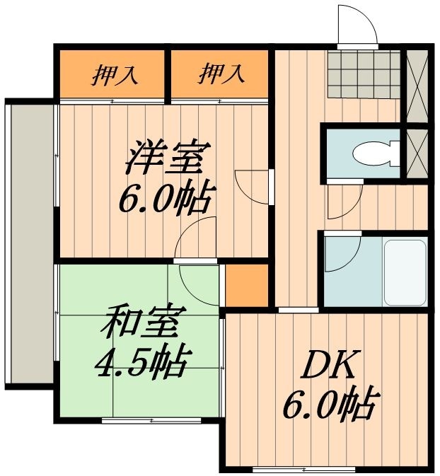 ハイマァトの物件間取画像