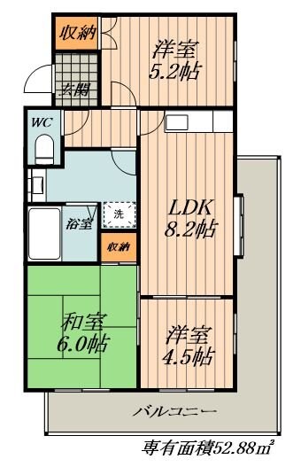 アートメゾンの物件間取画像