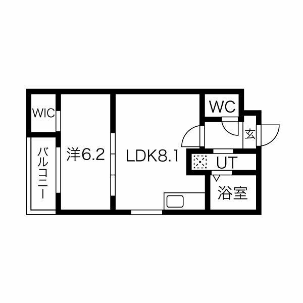 MOVE八田NORTHの物件間取画像