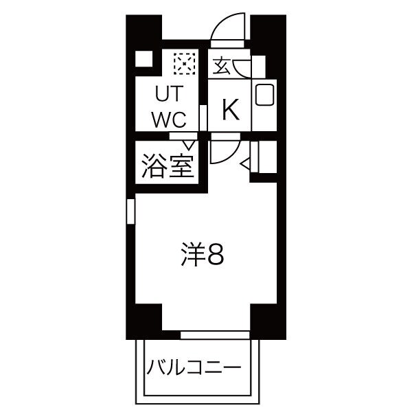 エステムプラザ名古屋・栄プレミアムの物件間取画像