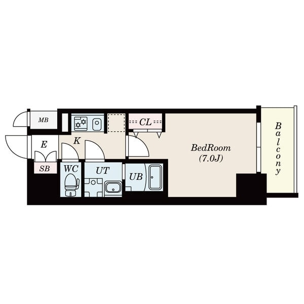 S-RESIDENCE鶴舞駅前の物件間取画像