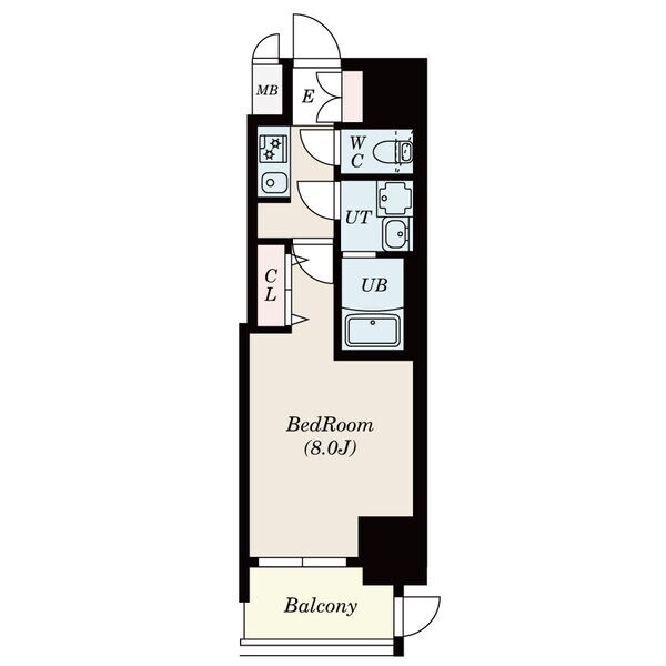 S-RESIDENCE庄内通Northの物件間取画像