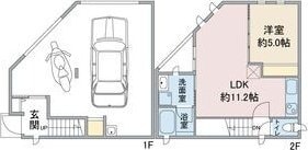 (仮称)金山3丁目ガレージハウスの物件間取画像