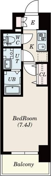 S-RESIDENCE浄心の物件間取画像