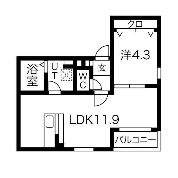 MS　佐古前の物件間取画像