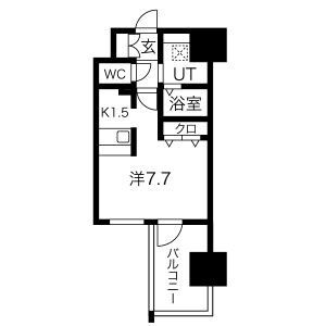 アドバンス名古屋モクシーの物件間取画像