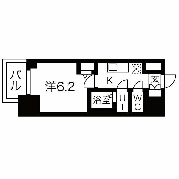 メイクスWアート浅間町の物件間取画像