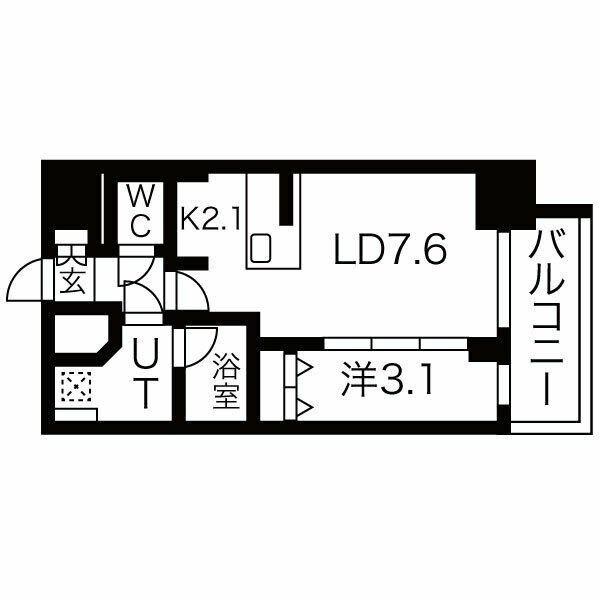 メイクスWアート浅間町の物件間取画像