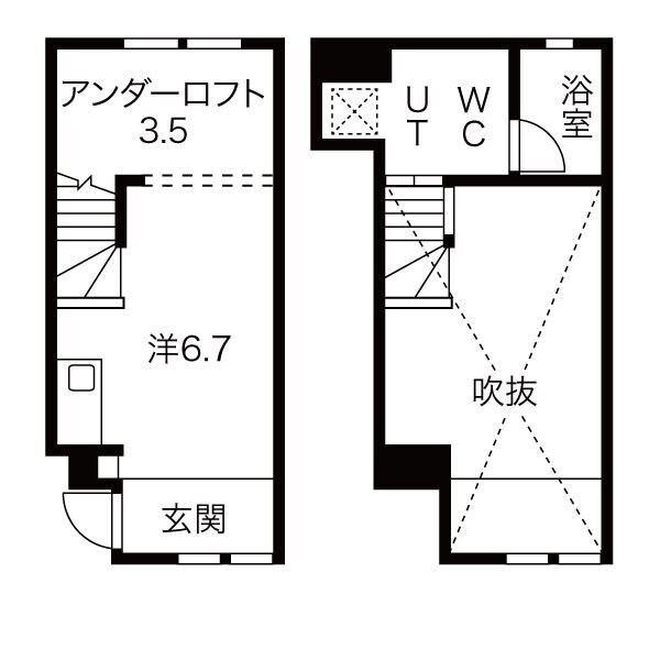 コレクション浅間町Northの物件間取画像