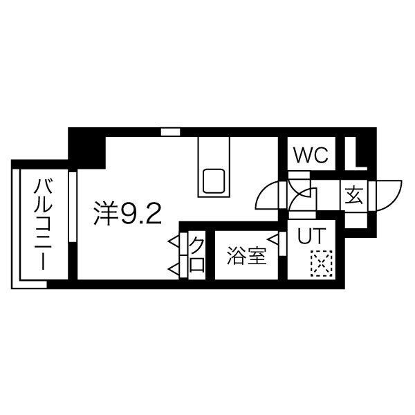 アレーヌコート金山の物件間取画像