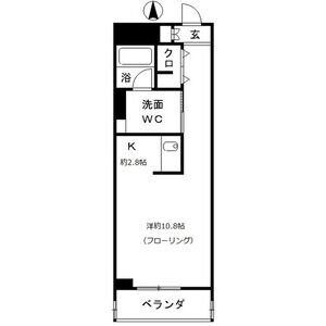 レジディア東桜IIの物件間取画像