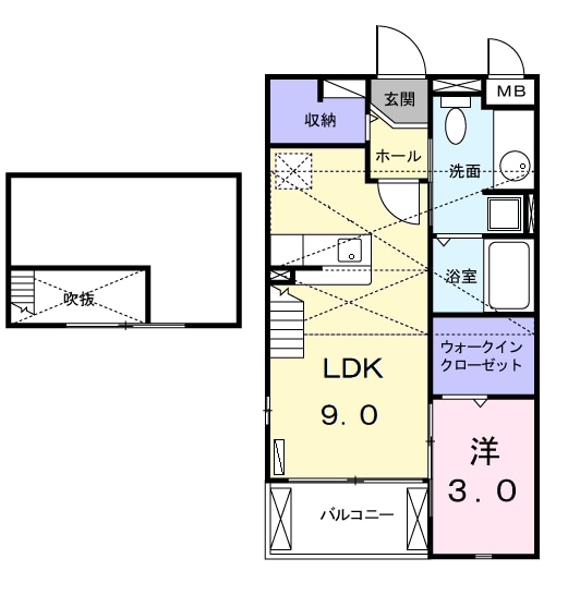 シュティル　ブリーゼの物件間取画像