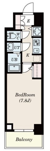 S-RESIDENCE葵IIの物件間取画像