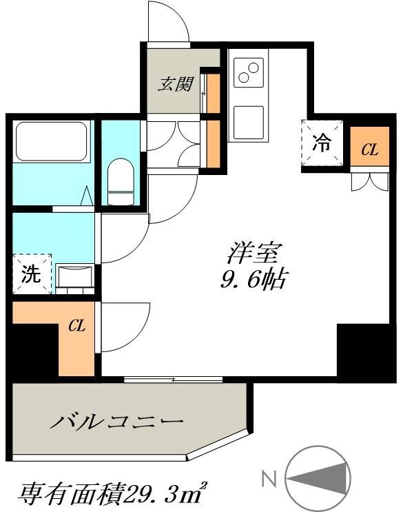 ミハス瑞穂通の物件間取画像