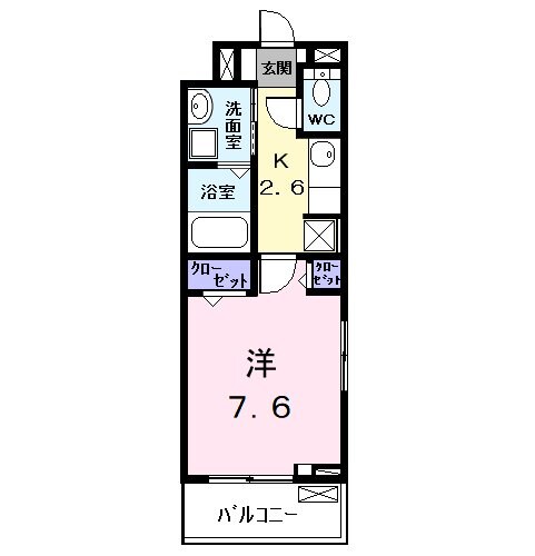 ブランシュ（Ｂｌａｎｃｈｅ）の物件間取画像