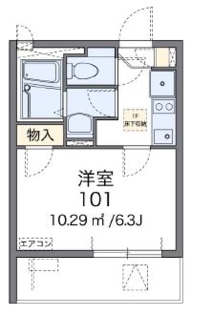 レオネクストウェルハートの物件間取画像