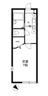 エスポワールの物件間取画像